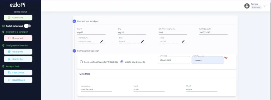 Configuration Selection