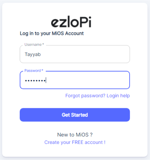 Login