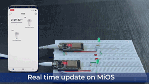 Control EzloPi Device with MiOS App