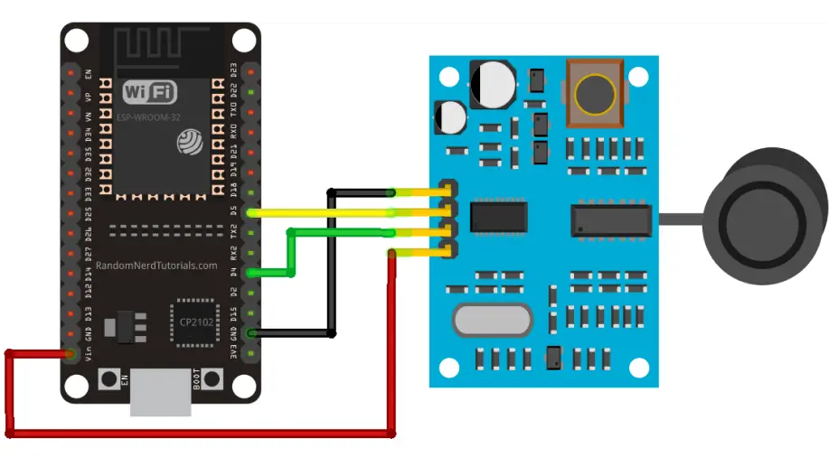 JSN-SR04T Wiring