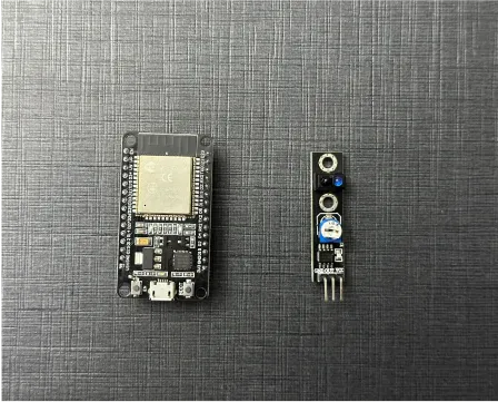 Line detection using KY-33 line sensor