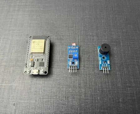 Light Monitoring with alerts using LDR analog sensor